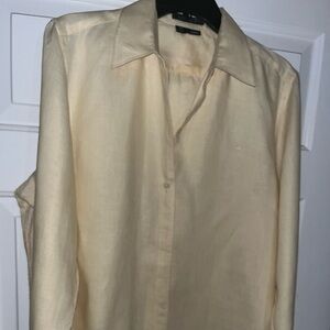 Ralph Lauren Men's Light Cream Dress Shirt